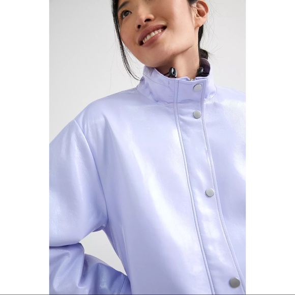 Anthropologie Lavender Rain Jacket - NWT - Picture 4 of 5